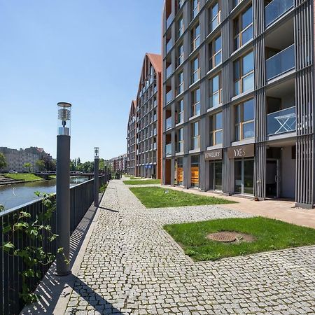 Unique Motlawa Riverbank Apartment Gdańsk Exterior foto